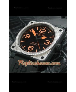 Bell and Ross BR01-92 PVD Swiss Montre