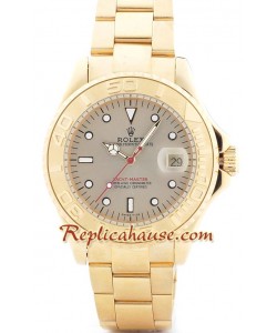 Rolex Yacht Master d' or - d' or Face