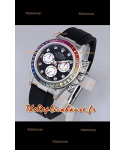 Montre Rolex Cosmograph Daytona 116598 Mouvement Cal.4130 en acier inoxydable 1:1 miroir - Montre ultime en acier 904L