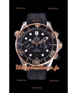 Montre Omega Seamaster Co-Axial Master Chronomètre Chronographe Or rose 44MM 1:1 Réplique Miroir
