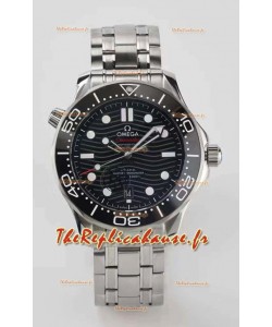 Montre Omega Seamaster 300M Co-Axial Master Chronometer BLACK Réplique Suisse 1:1 Montre Miroir