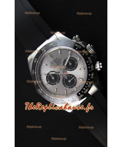 Montre Rolex Cosmograph Daytona 116519LN, Cadran Noir et acier, Mouvement Cal.4130 Original — Montre en acier ultime 904 L 