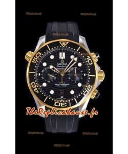 Montre Omega Seamaster Co-Axial Master Chronomètre Chronographe Or Jaune 44MM 1:1 Réplique Miroir